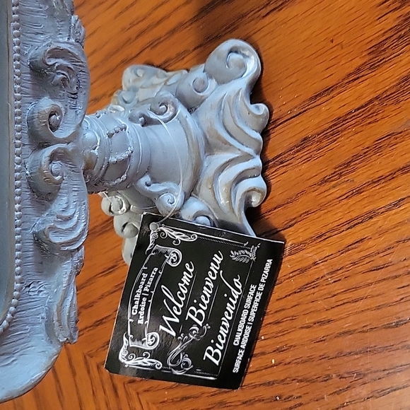 NWT SET OF 2 CHALKBOARD TABLE DECORATION - Picture 9 of 14